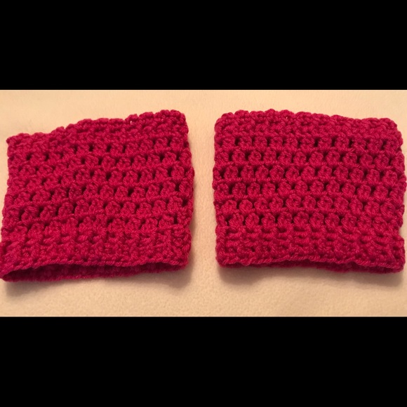 Crocheted Boot Toppers - Picture 3 of 3